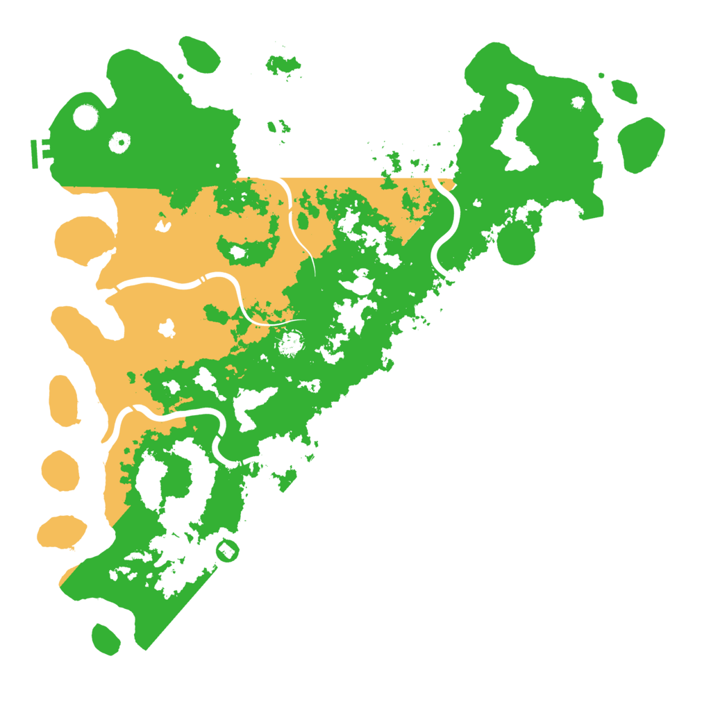 Biome Rust Map: Procedural Map, Size: 5000, Seed: 38923744