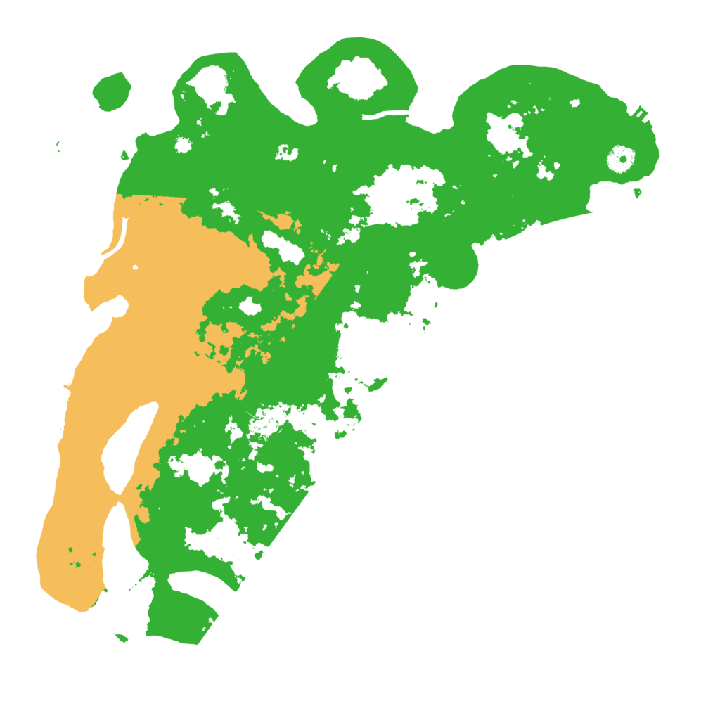 Biome Rust Map: Procedural Map, Size: 4000, Seed: 158265413