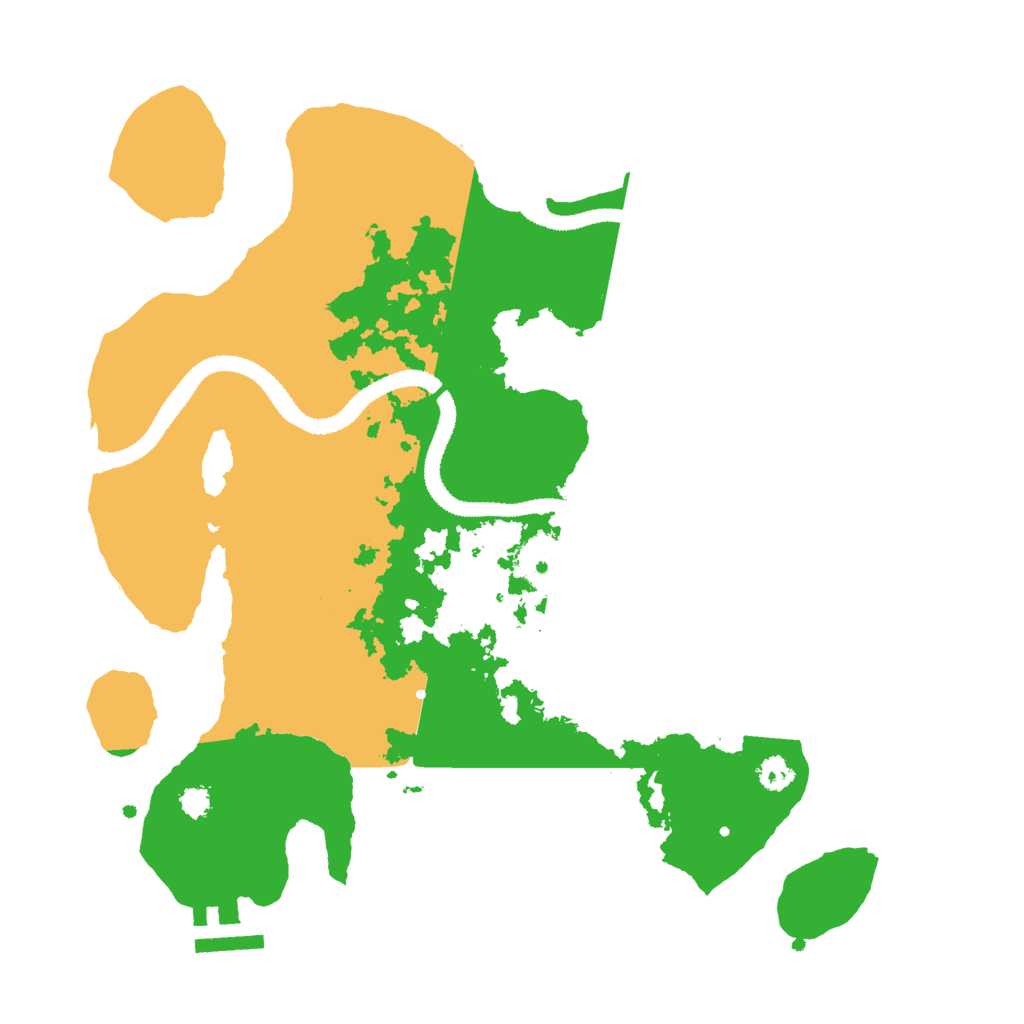 Biome Rust Map: Procedural Map, Size: 3000, Seed: 1002904233