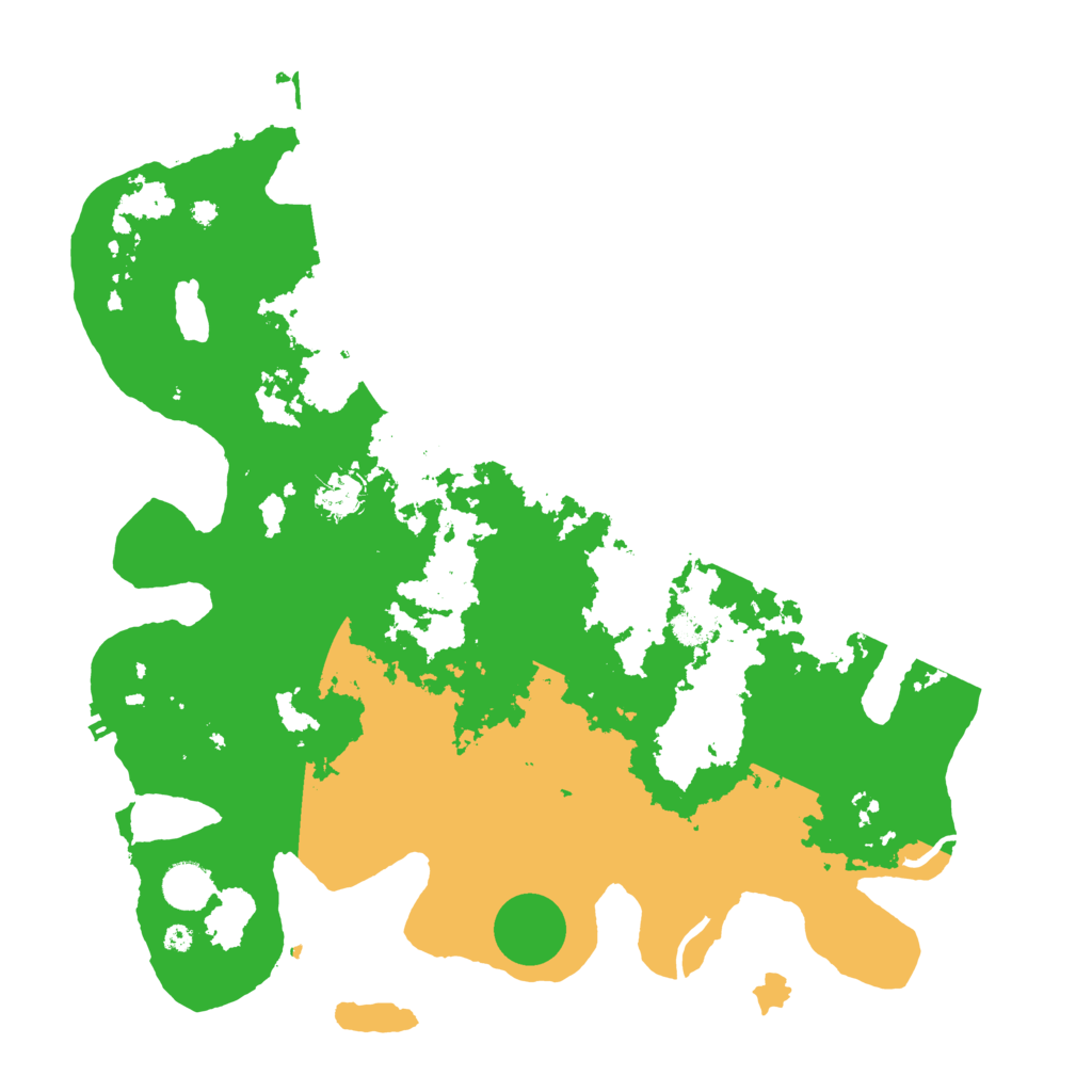 Biome Rust Map: Procedural Map, Size: 4000, Seed: 19329