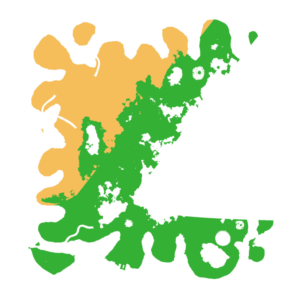 Biome Rust Map: Procedural Map, Size: 3500, Seed: 52810976