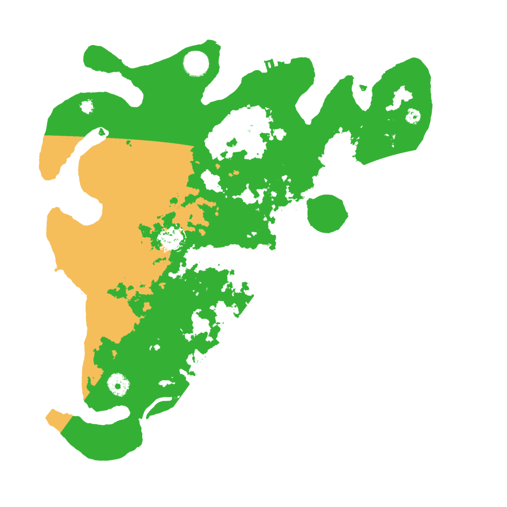 Biome Rust Map: Procedural Map, Size: 3500, Seed: 834821131