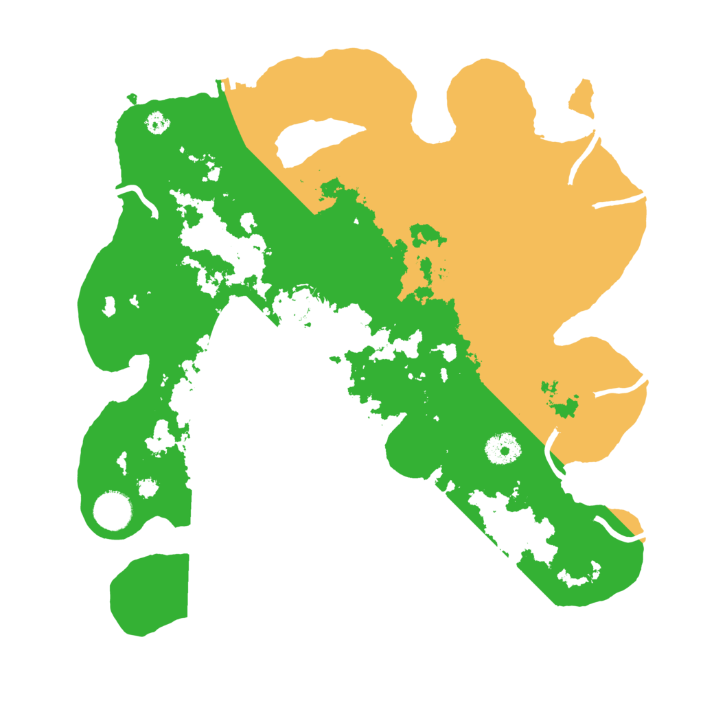 Biome Rust Map: Procedural Map, Size: 3206, Seed: 3303