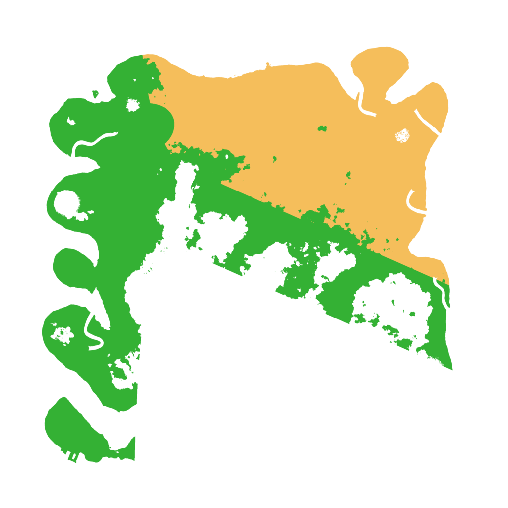 Biome Rust Map: Procedural Map, Size: 3500, Seed: 2147126647