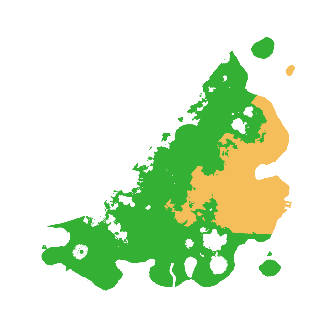 Biome Rust Map: Procedural Map, Size: 3250, Seed: 1042390058