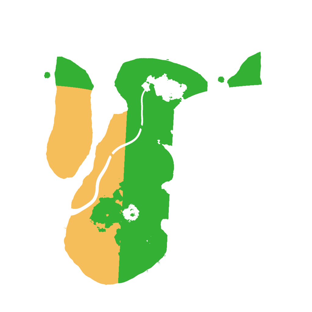 Biome Rust Map: Procedural Map, Size: 2000, Seed: 1746127243