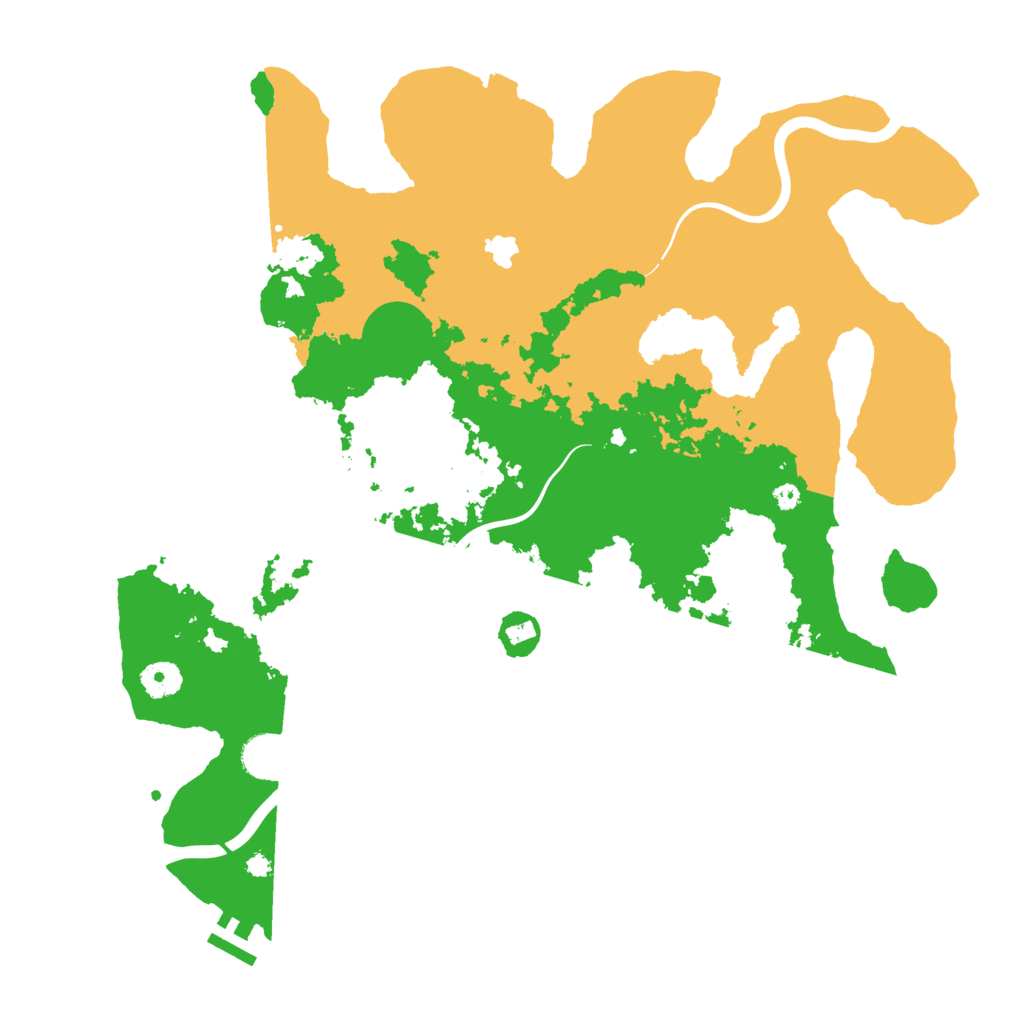 Biome Rust Map: Procedural Map, Size: 4000, Seed: 396231835
