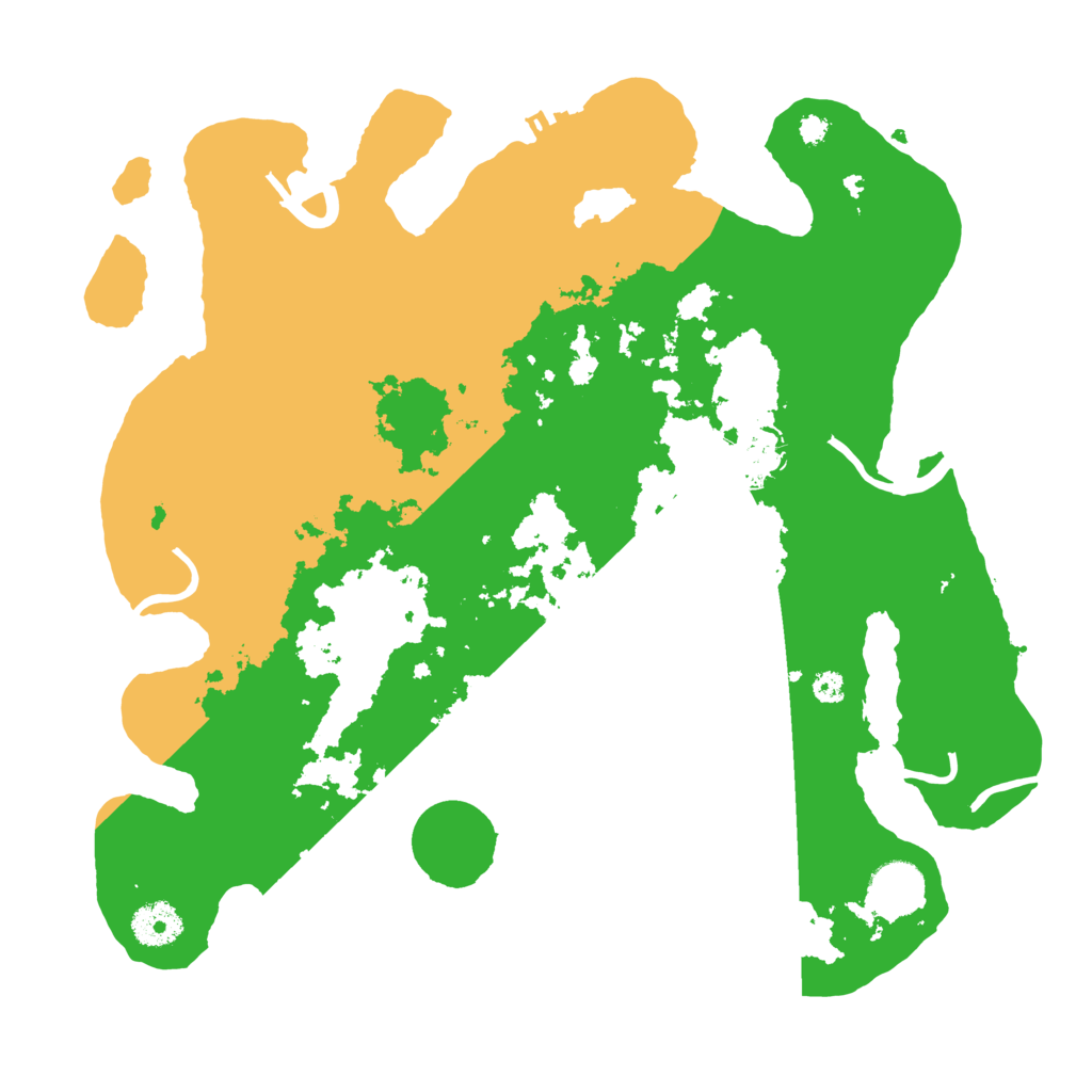 Biome Rust Map: Procedural Map, Size: 3500, Seed: 138081137