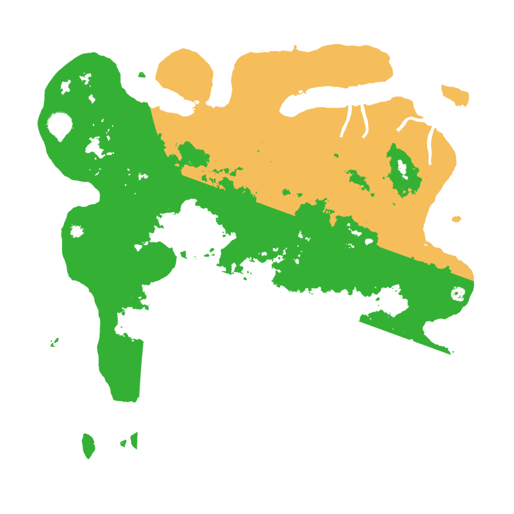 Biome Rust Map: Procedural Map, Size: 3700, Seed: 426854891