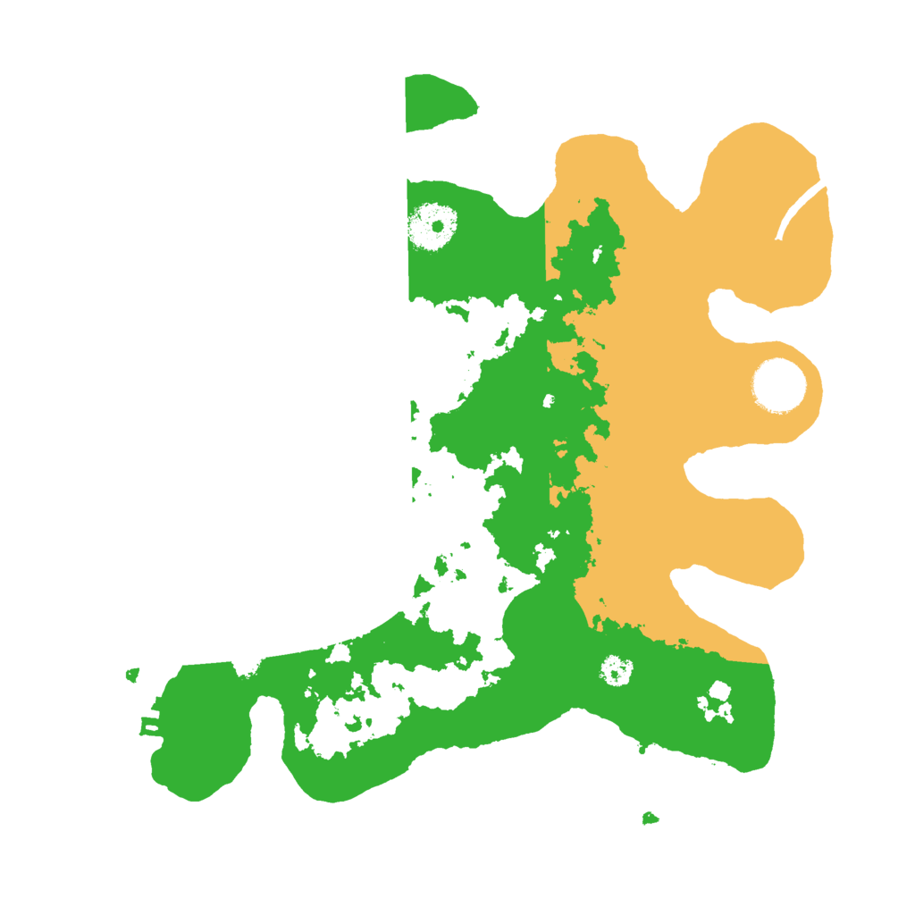 Biome Rust Map: Procedural Map, Size: 3000, Seed: 6139923
