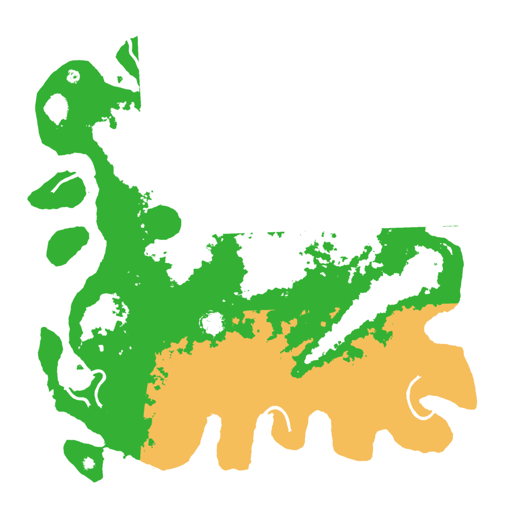 Biome Rust Map: Procedural Map, Size: 4000, Seed: 864195