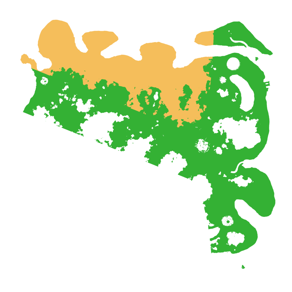 Biome Rust Map: Procedural Map, Size: 4000, Seed: 93357699