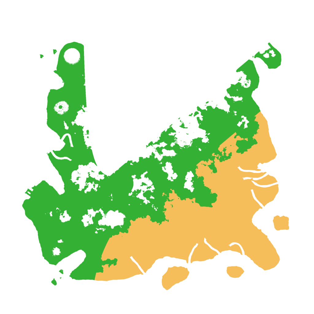 Biome Rust Map: Procedural Map, Size: 3500, Seed: 1594419262