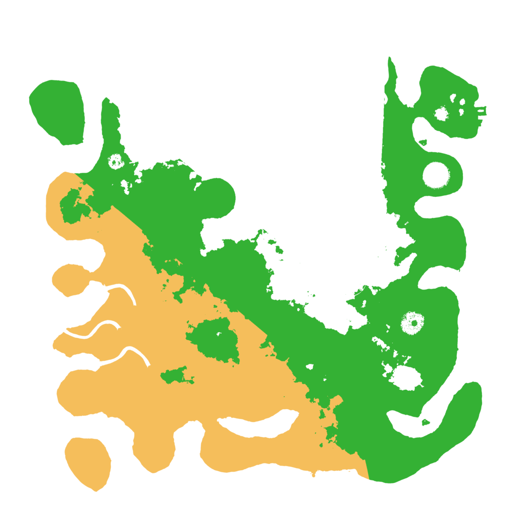 Biome Rust Map: Procedural Map, Size: 3500, Seed: 1877754738