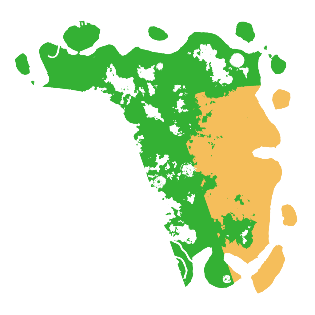 Biome Rust Map: Procedural Map, Size: 4000, Seed: 61523674