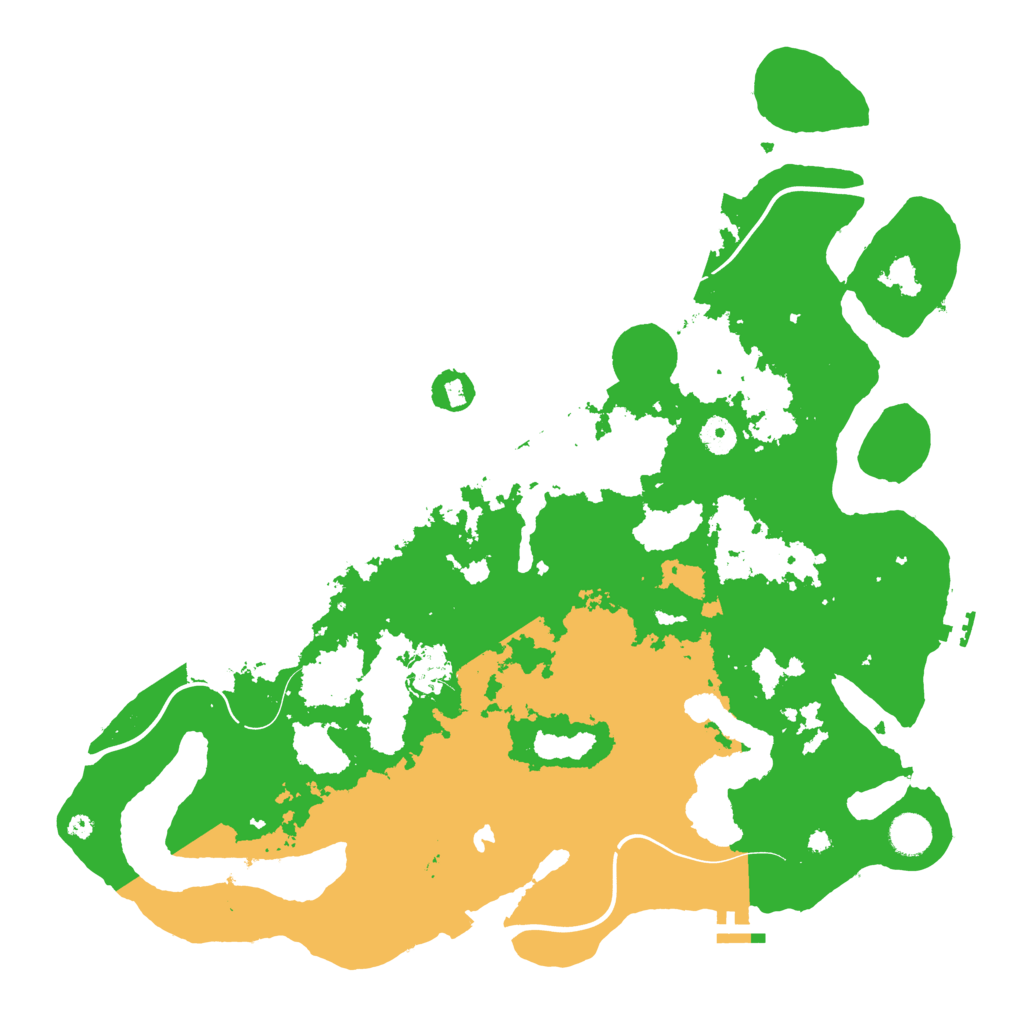 Biome Rust Map: Procedural Map, Size: 4250, Seed: 1572225305