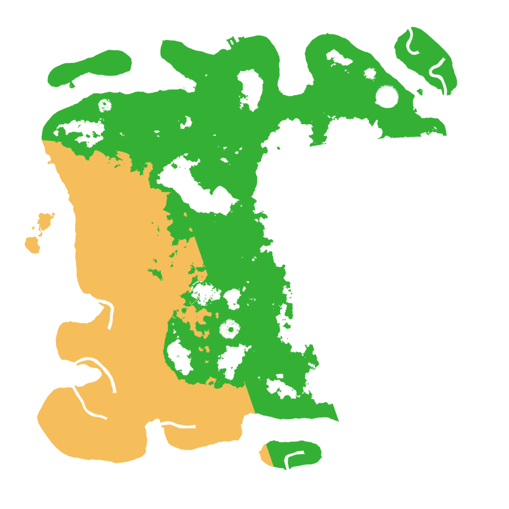 Biome Rust Map: Procedural Map, Size: 4000, Seed: 34634