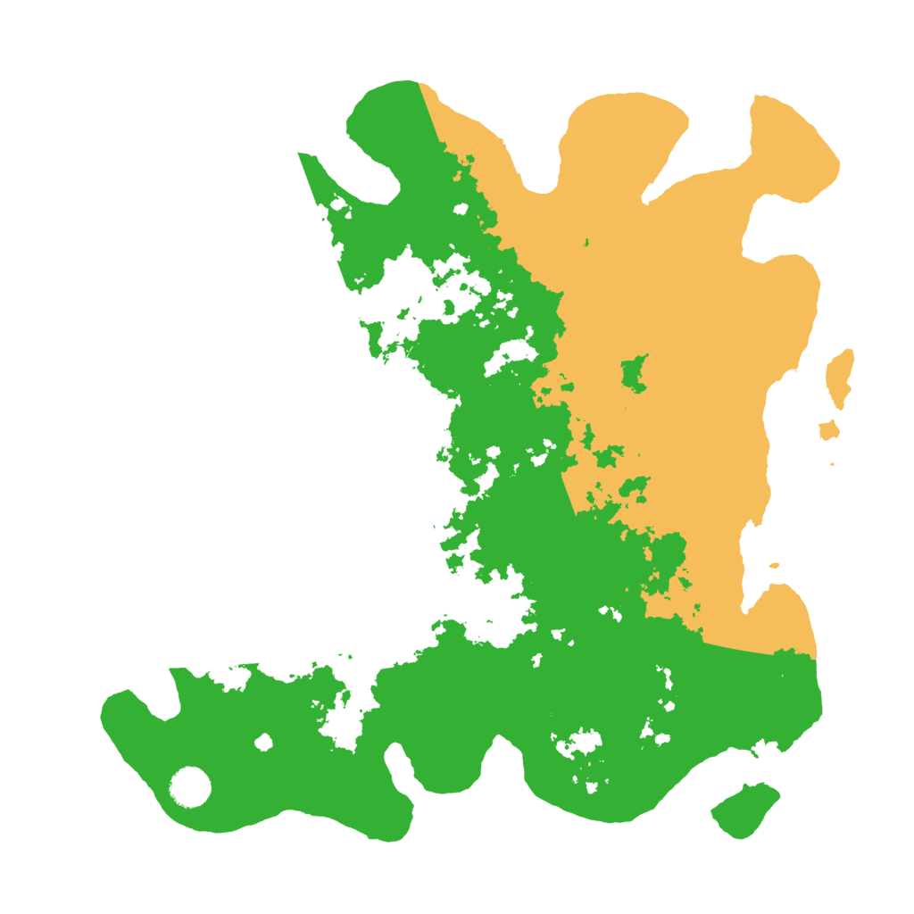 Biome Rust Map: Barren, Size: 4000, Seed: 149317