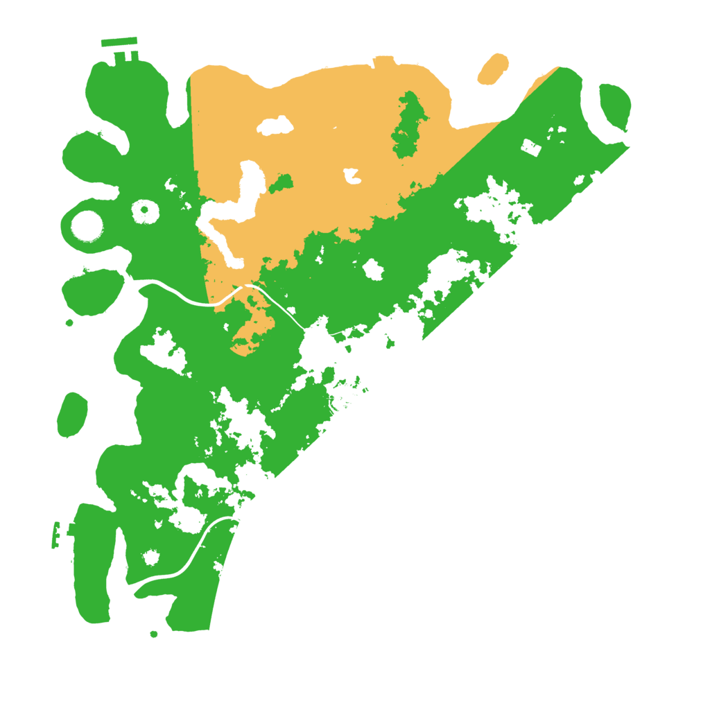 Biome Rust Map: Procedural Map, Size: 4000, Seed: 2050368462
