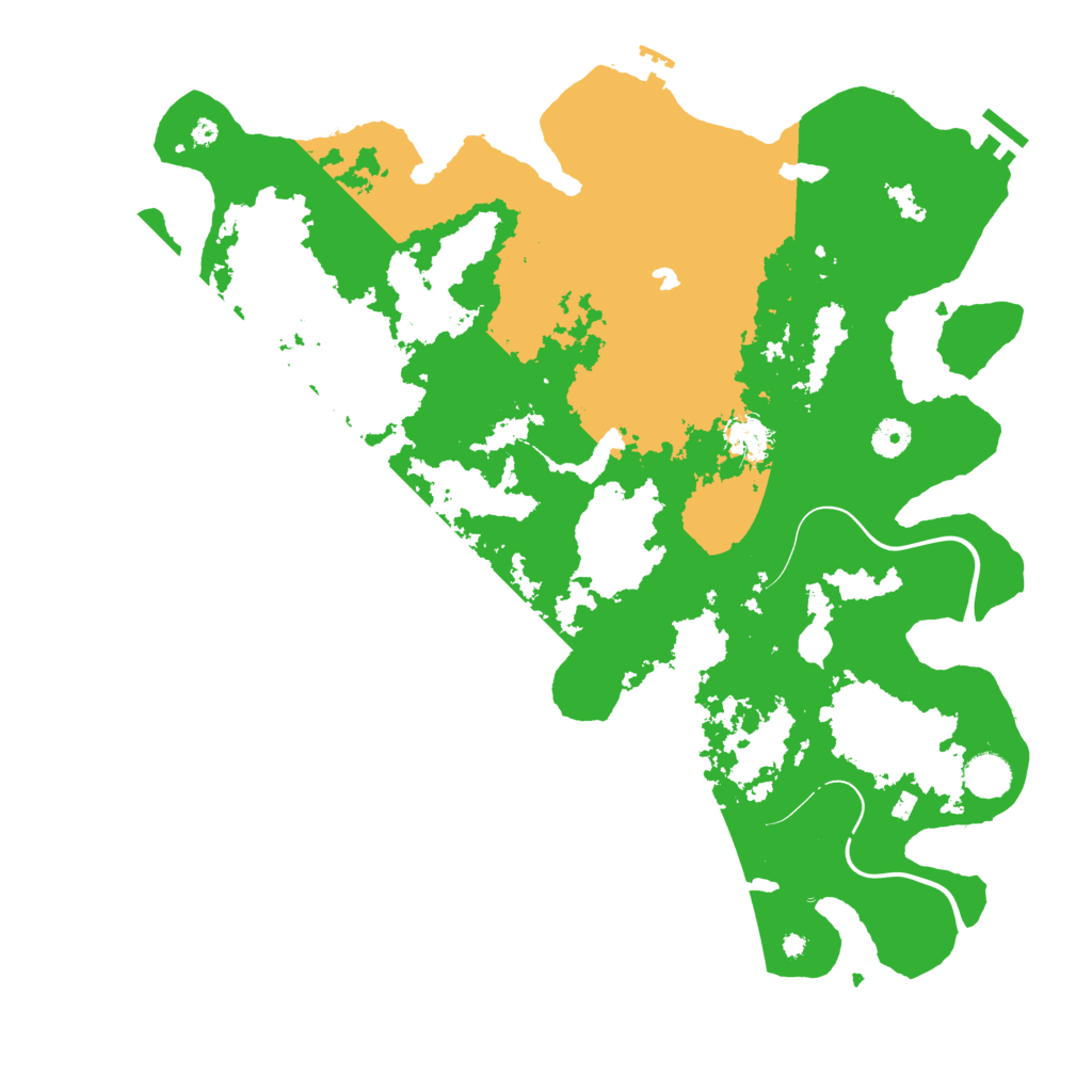 Biome Rust Map: Procedural Map, Size: 4250, Seed: 1017021730
