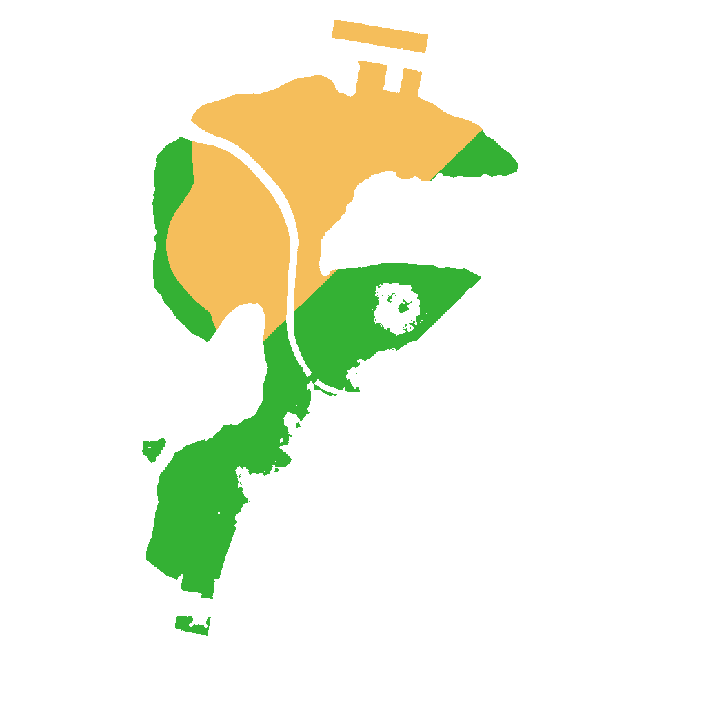 Biome Rust Map: Procedural Map, Size: 1500, Seed: 5264