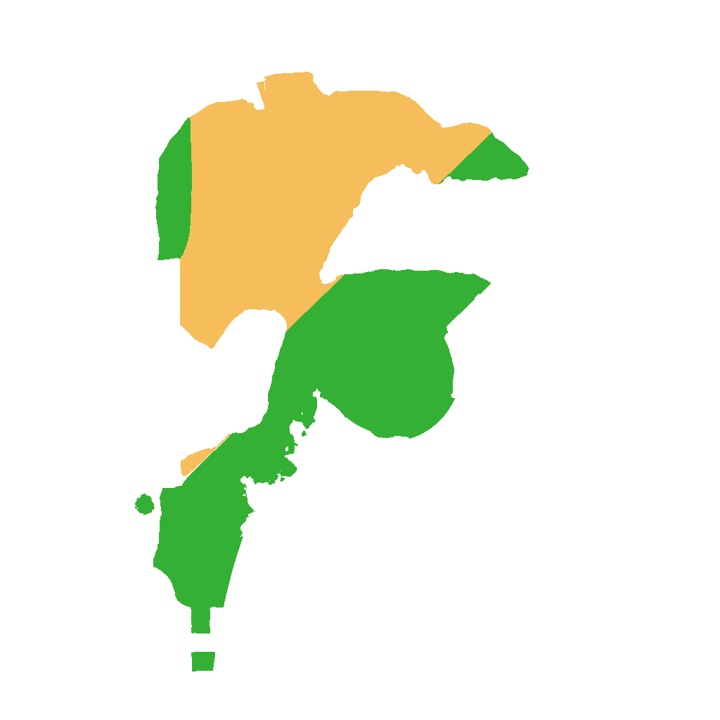 Biome Rust Map: Procedural Map, Size: 1500, Seed: 5264