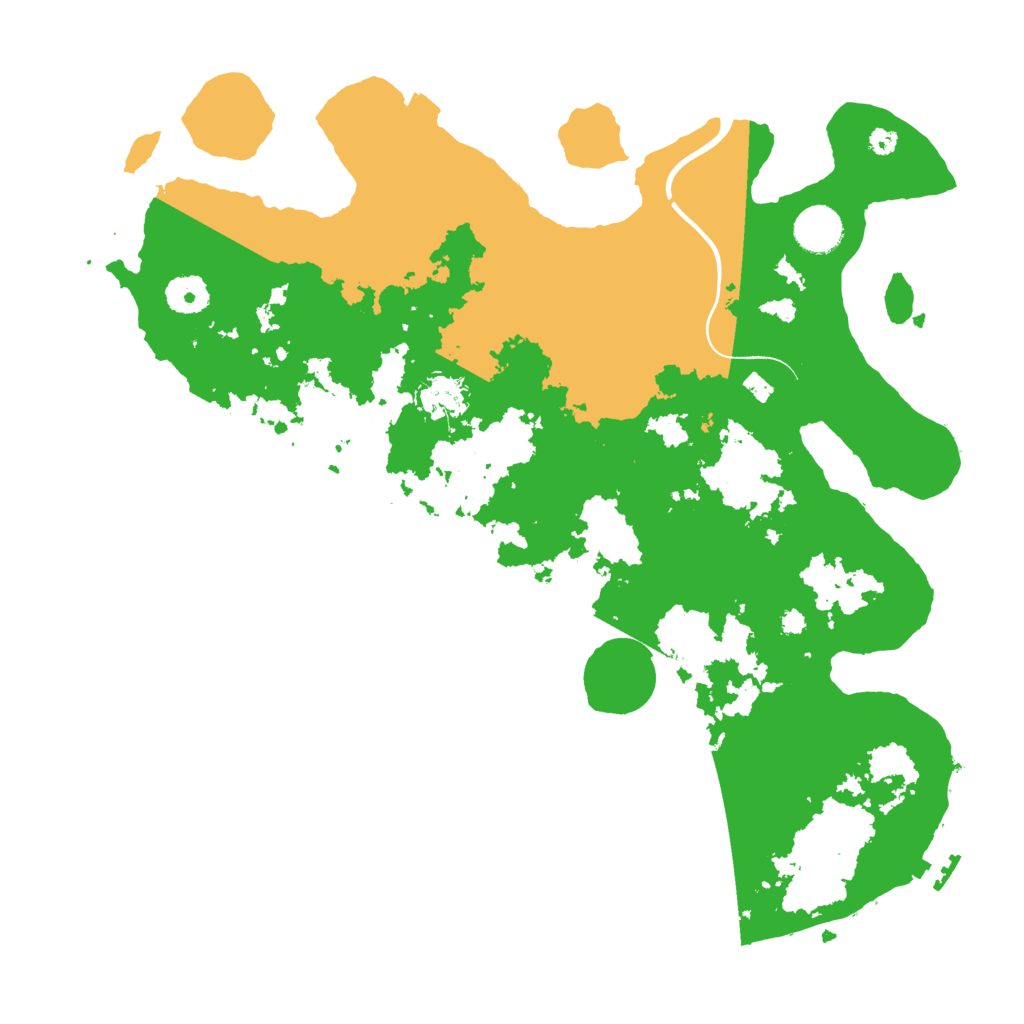 Biome Rust Map: Procedural Map, Size: 3750, Seed: 232753