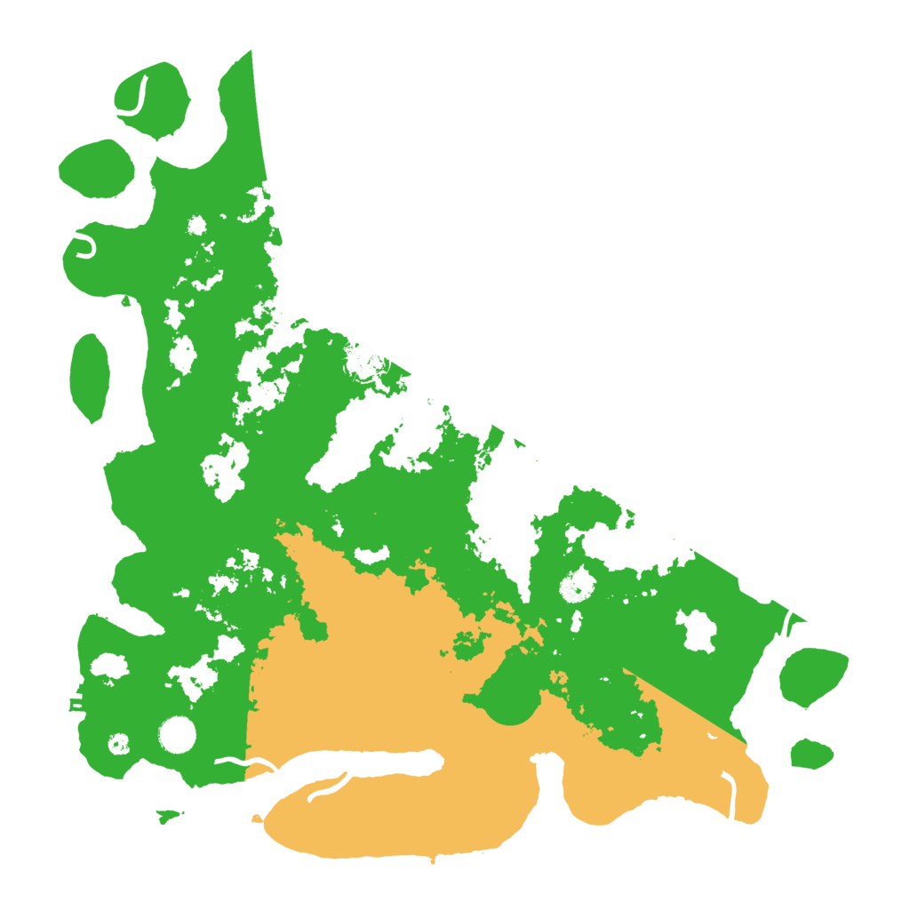 Biome Rust Map: Procedural Map, Size: 4300, Seed: 852