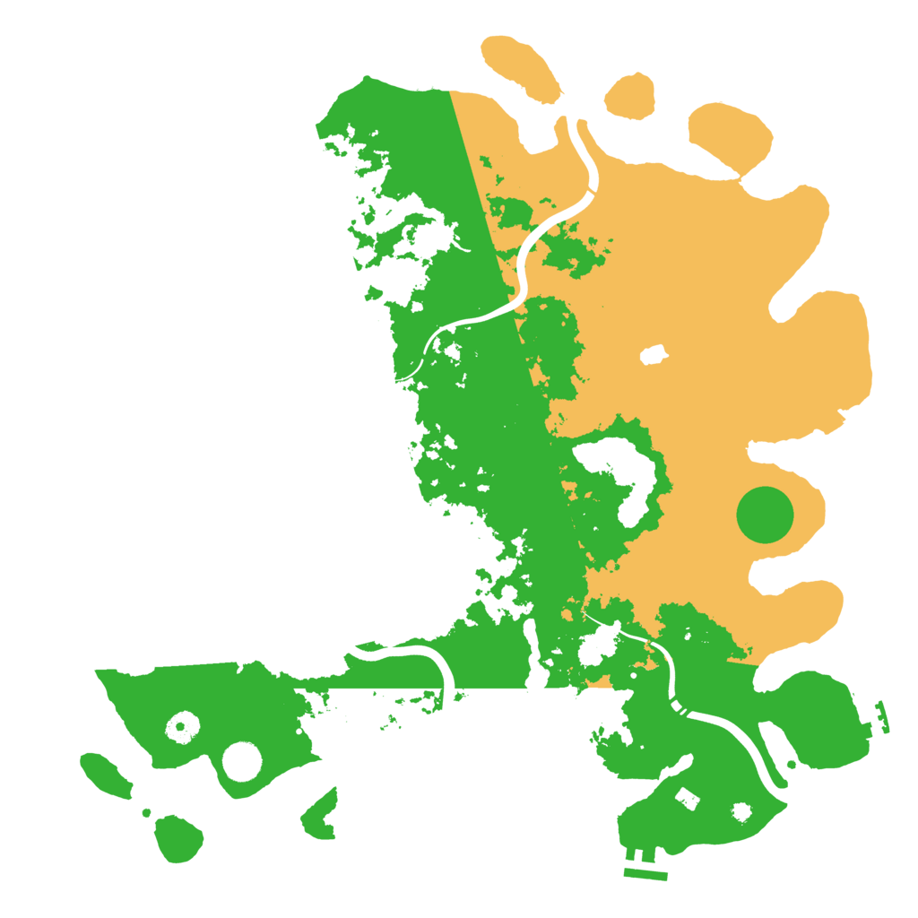 Biome Rust Map: Procedural Map, Size: 4250, Seed: 597098164