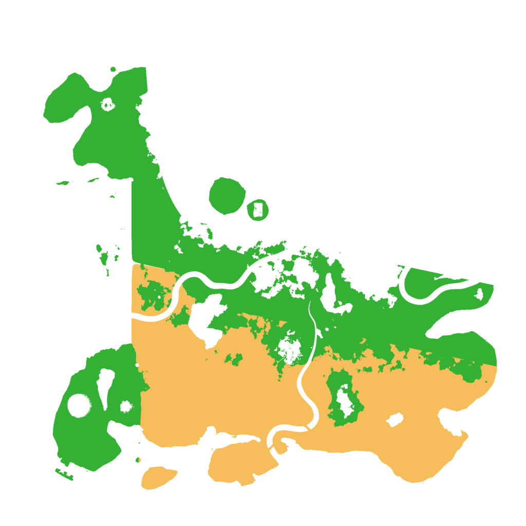 Biome Rust Map: Procedural Map, Size: 4000, Seed: 12021996