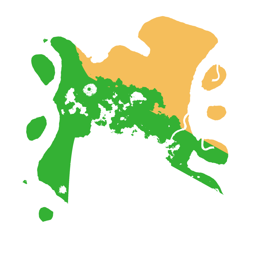 Biome Rust Map: Procedural Map, Size: 3000, Seed: 937951161