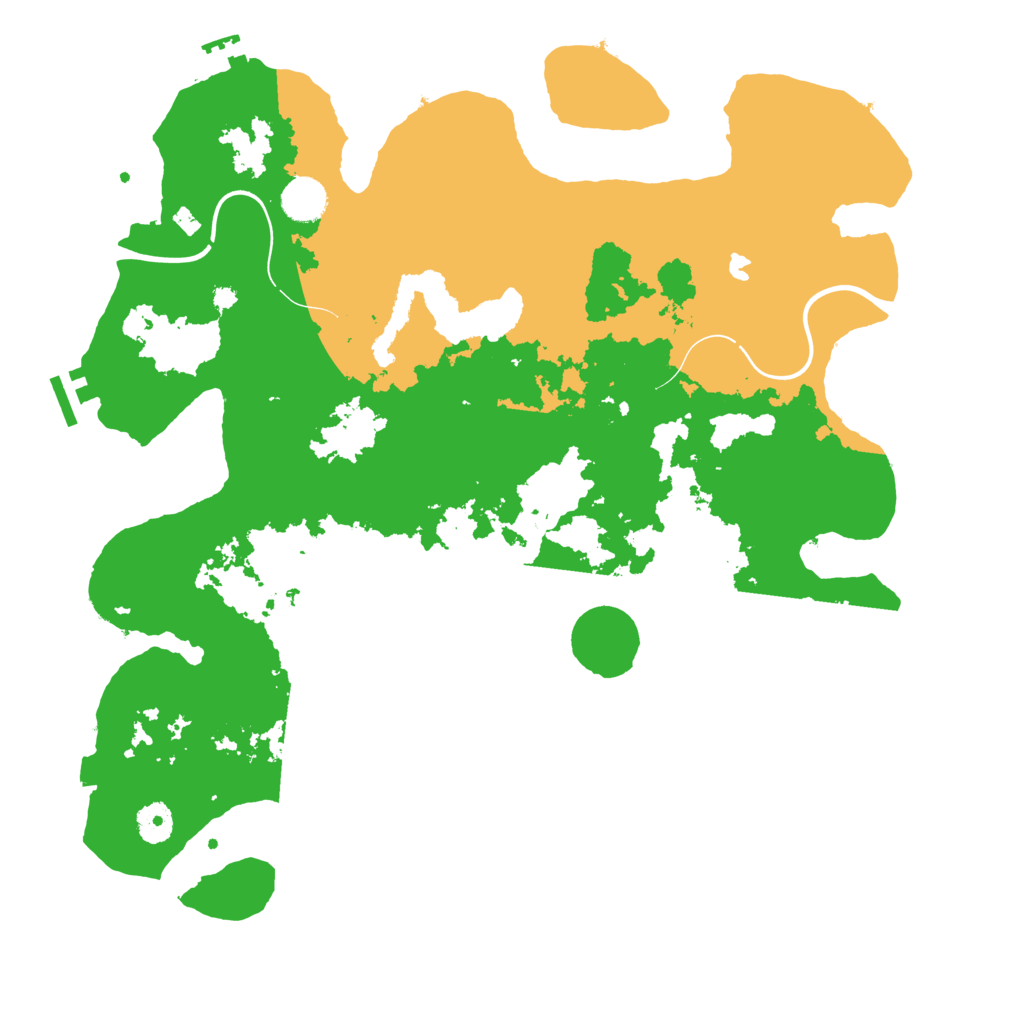 Biome Rust Map: Procedural Map, Size: 4000, Seed: 79096863