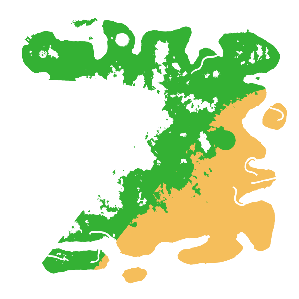 Biome Rust Map: Procedural Map, Size: 4000, Seed: 1866502517