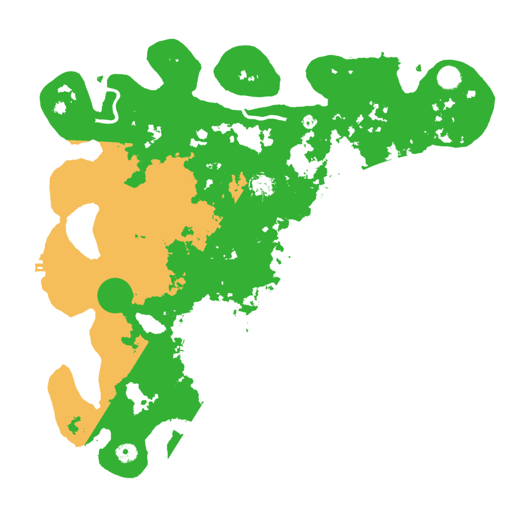 Biome Rust Map: Procedural Map, Size: 3900, Seed: 989825