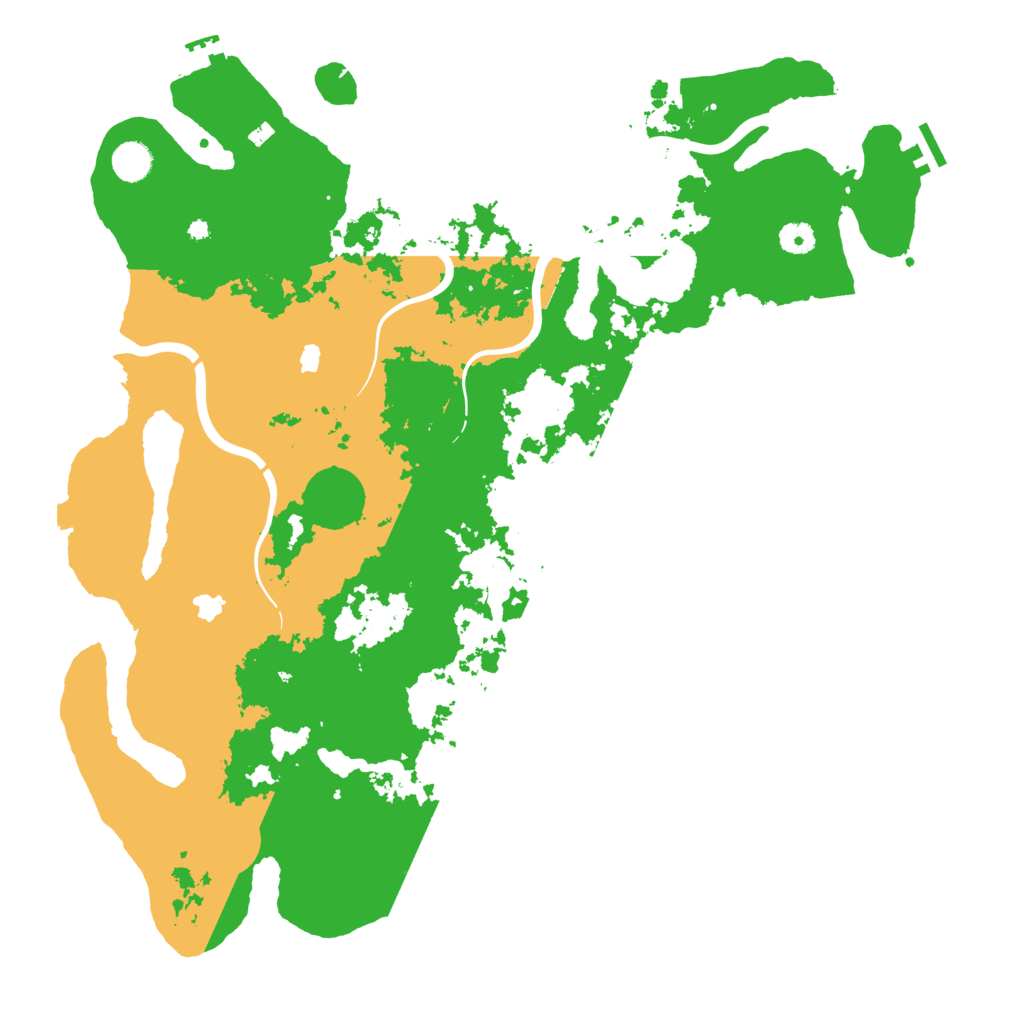 Biome Rust Map: Procedural Map, Size: 4500, Seed: 165473