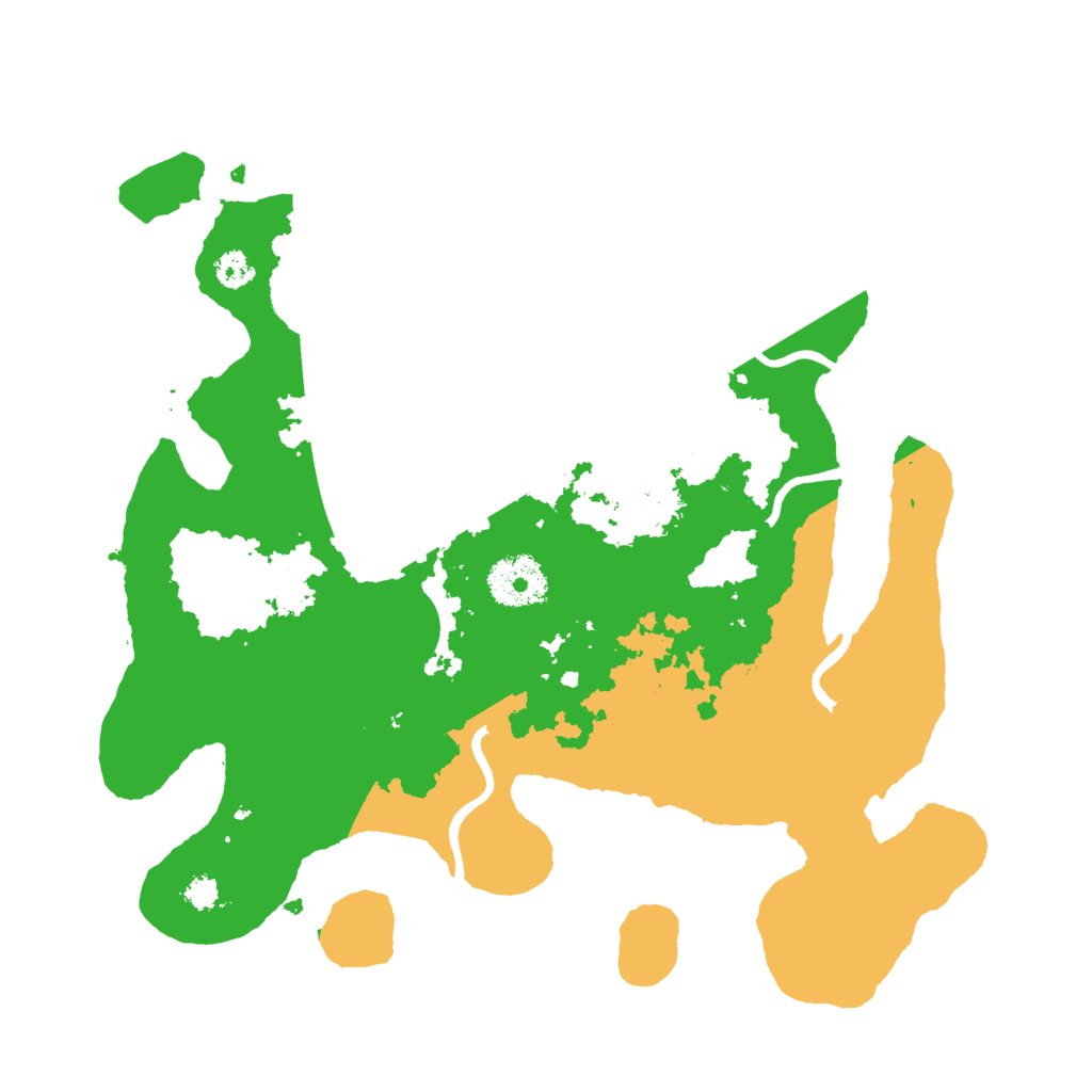 Biome Rust Map: Procedural Map, Size: 3000, Seed: 596789260
