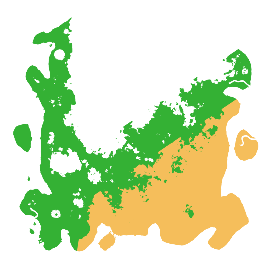 Biome Rust Map: Procedural Map, Size: 4500, Seed: 2127264000
