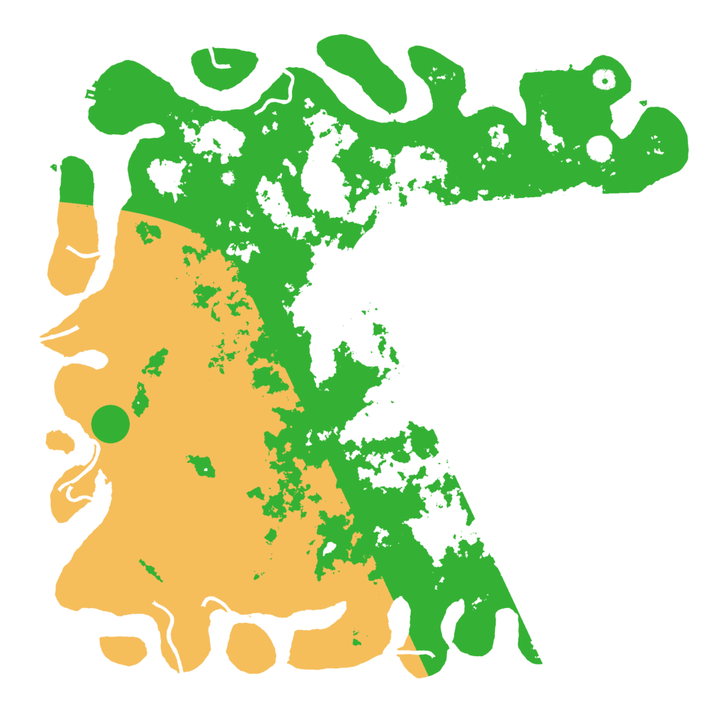 Biome Rust Map: Procedural Map, Size: 5000, Seed: 1571054271