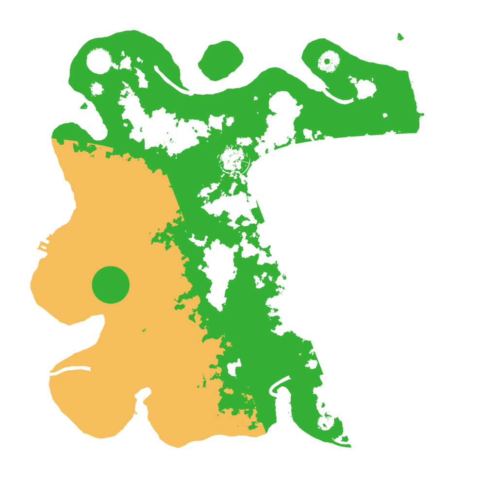 Biome Rust Map: Procedural Map, Size: 3500, Seed: 984585711