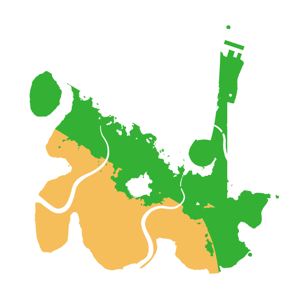 Biome Rust Map: Procedural Map, Size: 3000, Seed: 1534343090