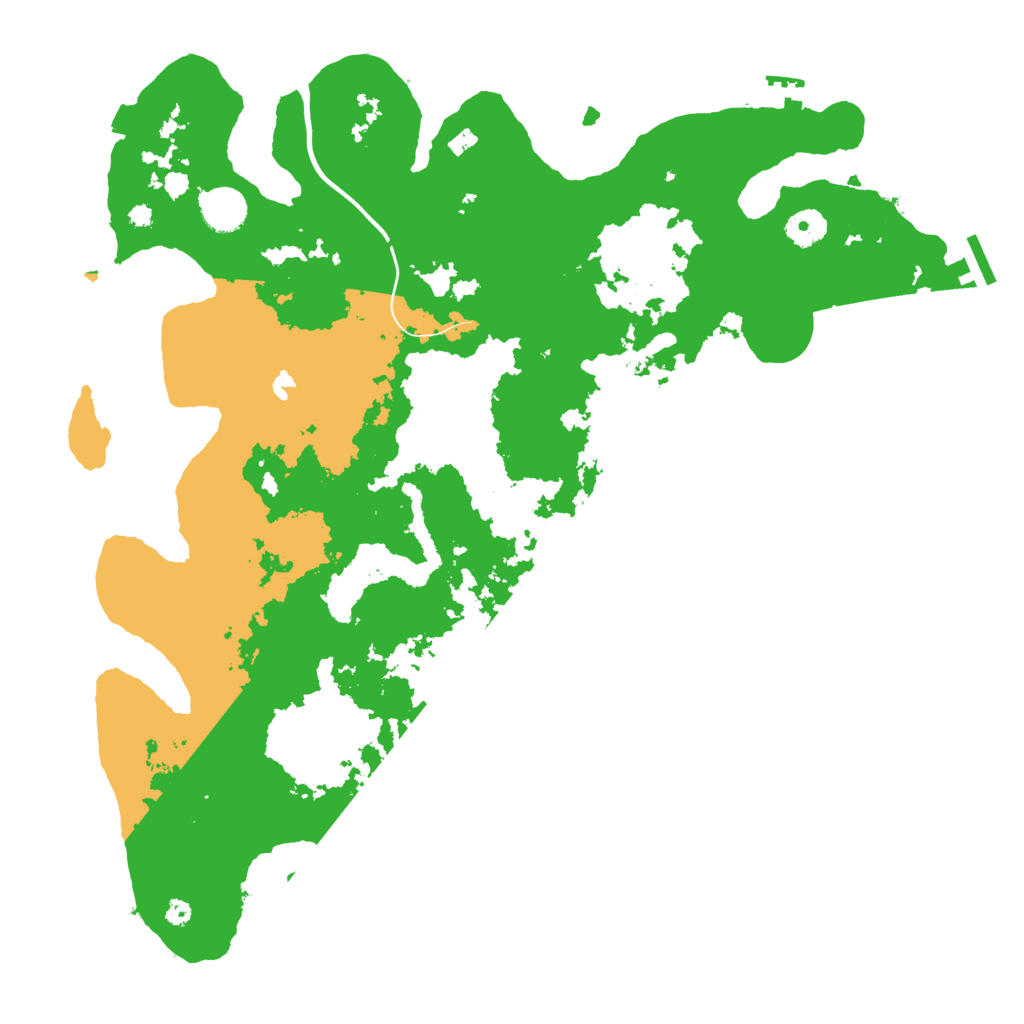 Biome Rust Map: Procedural Map, Size: 4000, Seed: 803648