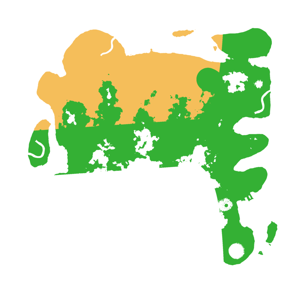 Biome Rust Map: Procedural Map, Size: 3500, Seed: 1859568887