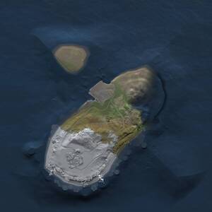 Thumbnail Rust Map: Procedural Map, Size: 1363, Seed: 69699, 2 Monuments