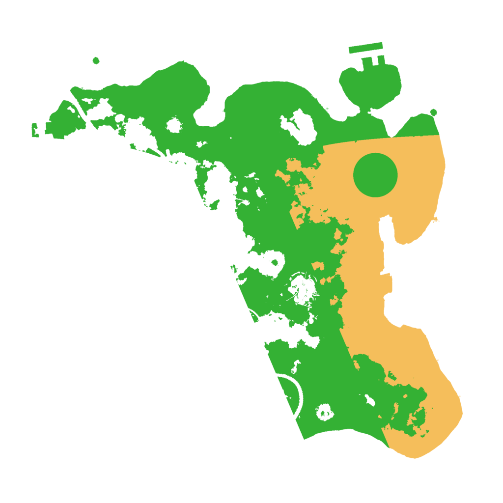 Biome Rust Map: Procedural Map, Size: 3000, Seed: 456101411