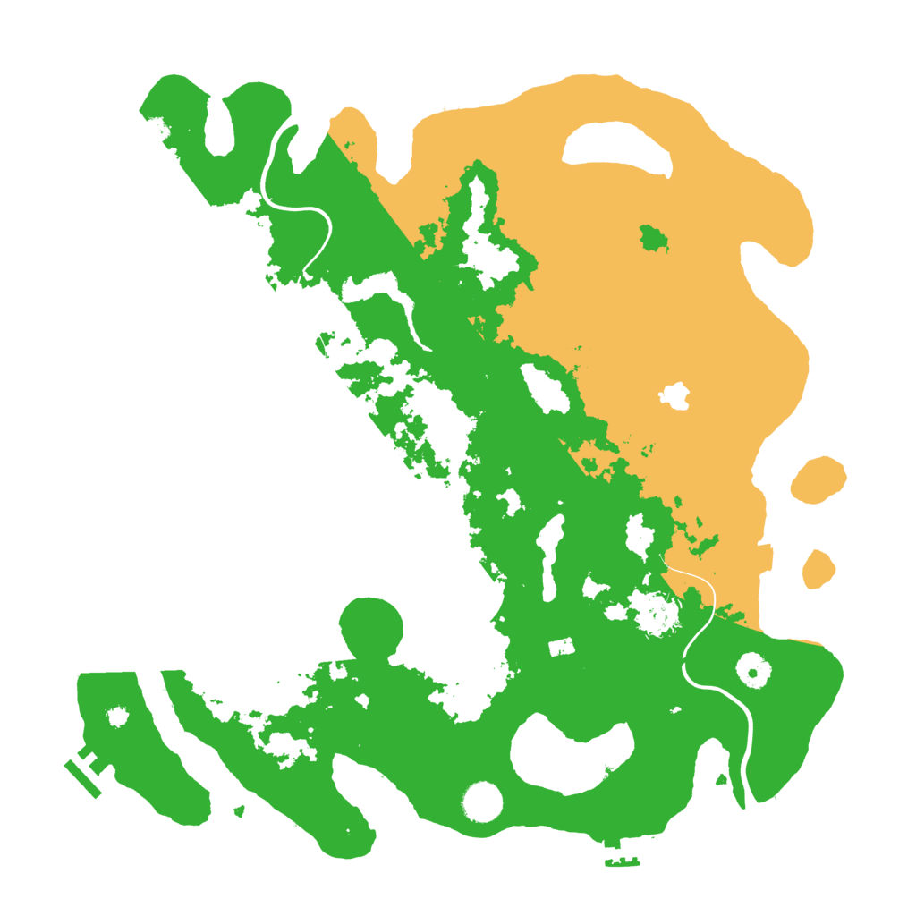 Biome Rust Map: Procedural Map, Size: 4000, Seed: 280475862