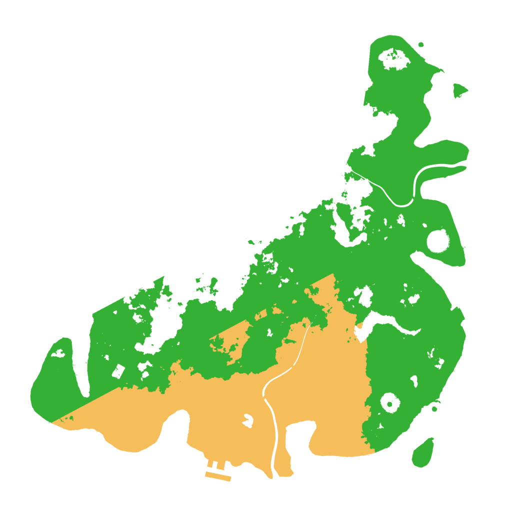 Biome Rust Map: Procedural Map, Size: 4000, Seed: 12340