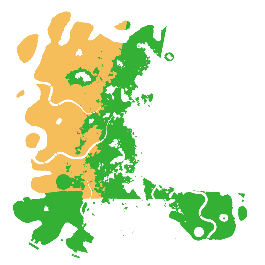 Biome Rust Map: Procedural Map, Size: 4750, Seed: 500088636