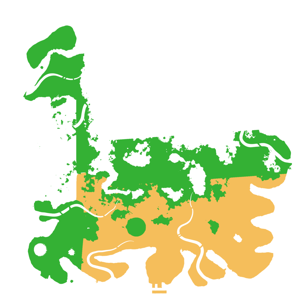 Biome Rust Map: Procedural Map, Size: 4250, Seed: 1700904950