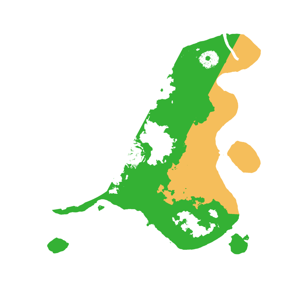Biome Rust Map: Procedural Map, Size: 2450, Seed: 117922383