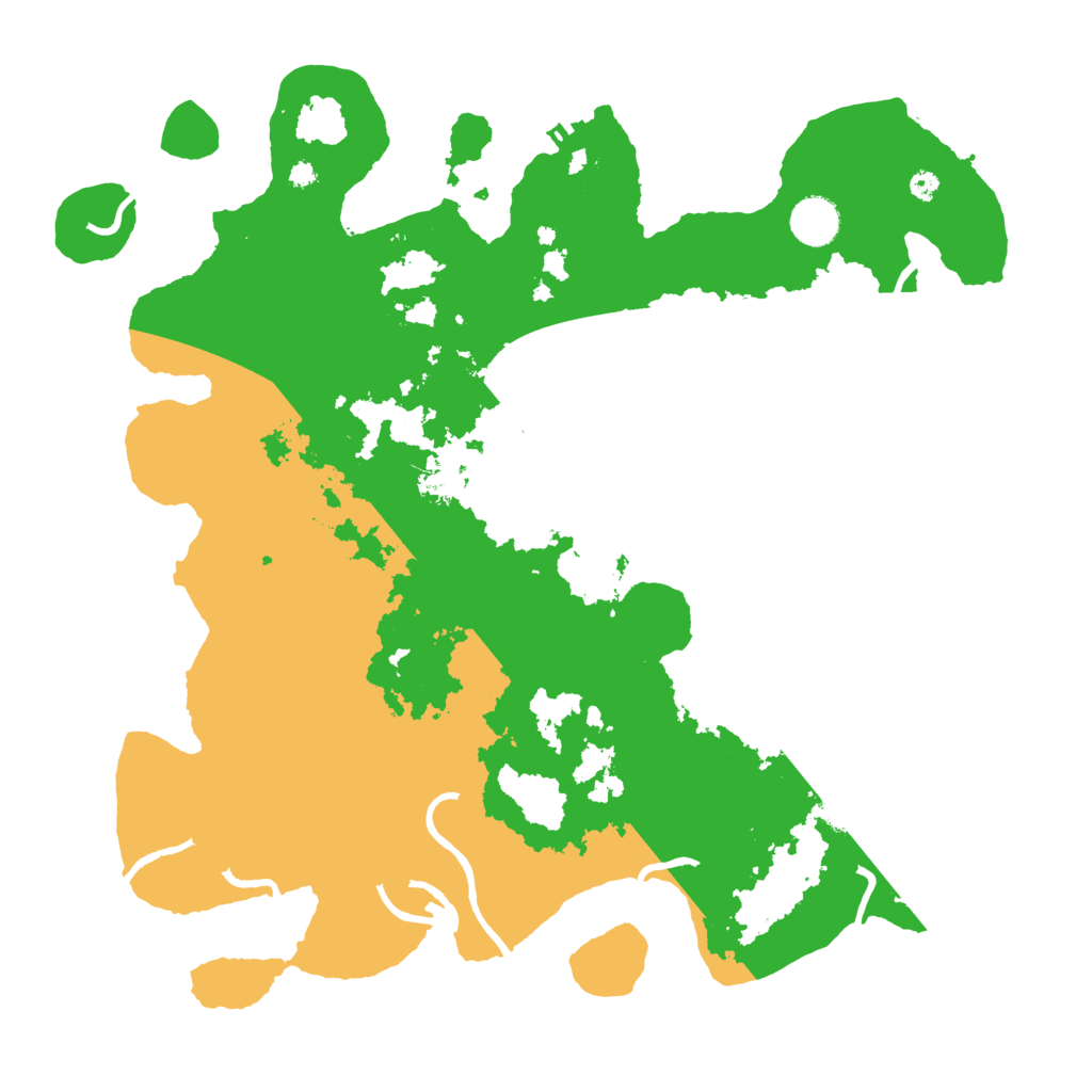 Biome Rust Map: Procedural Map, Size: 3900, Seed: 209317